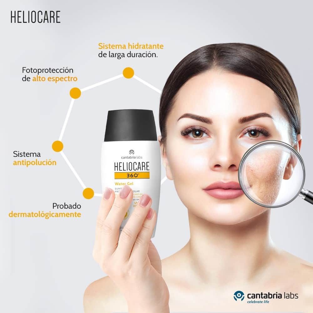  Gel Hỗ Trợ Chống Nắng Cấp Ẩm Toàn Diện | Heliocare 360° Water Gel SPF 50 