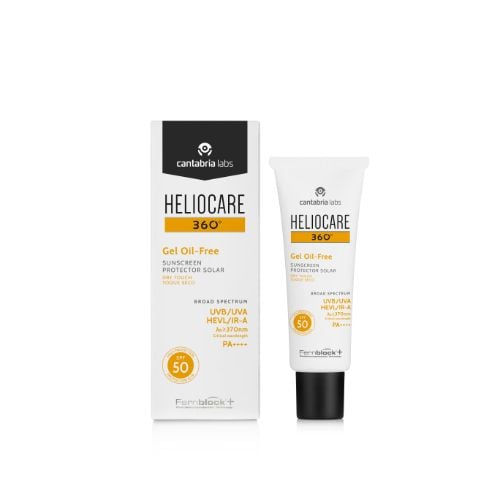  Kem Chống Nắng Da Dầu Mụn Heliocare 360° Gel Oil-free SPF 50 Mẫu Mới 