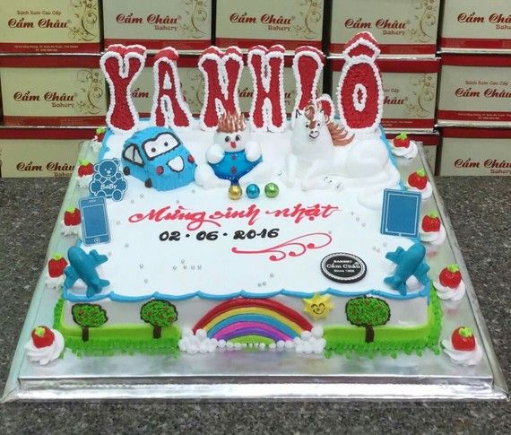 Bánh cắt chữ và số