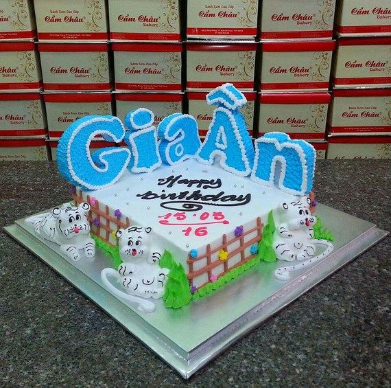 Bánh cắt chữ và số