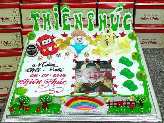 Bánh cắt chữ và số