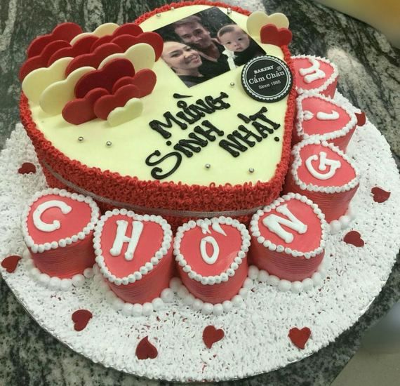 Bánh Hình Trái Tim