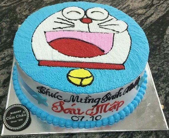 Bánh Doremon - Oggy - Minnion