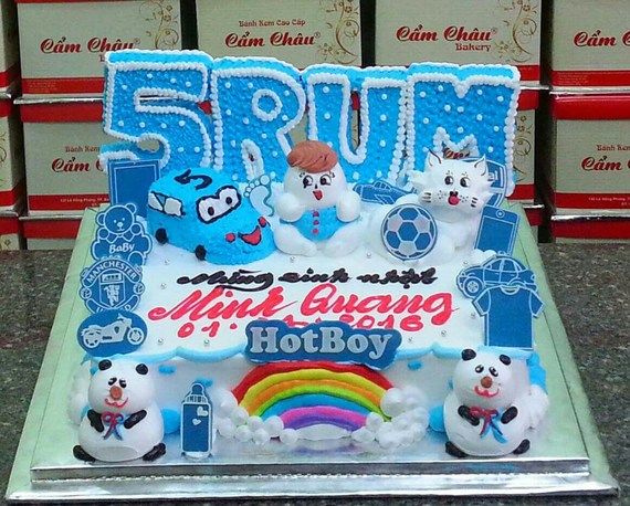 Bánh cắt chữ và số