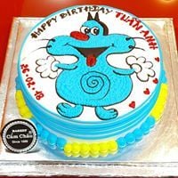 Bánh Doremon - Oggy - Minnion