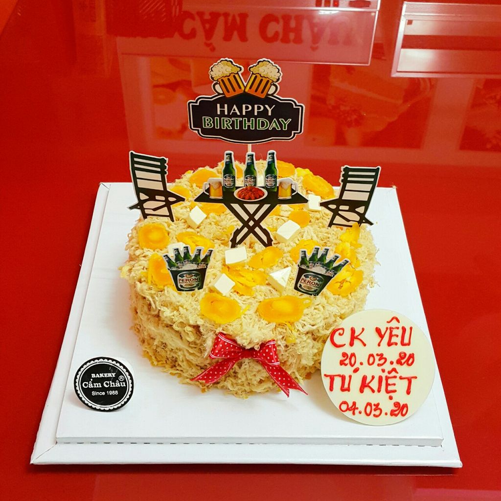 Bánh Bông Lan Trứng Muối