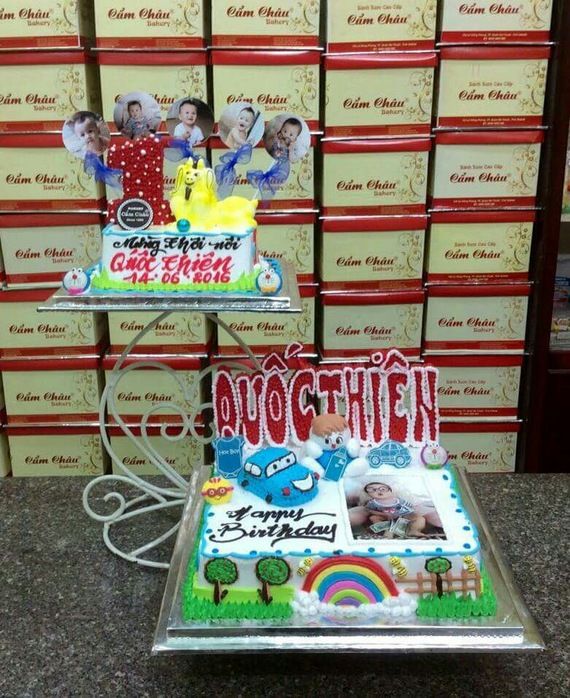 Bánh cắt chữ và số