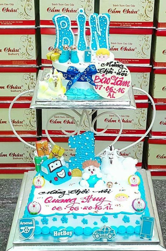 Bánh cắt chữ và số