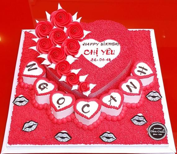 Bánh Hình Trái Tim