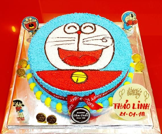 Bánh Doremon - Oggy - Minnion