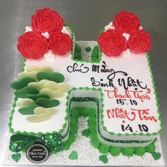 Bánh cắt chữ và số