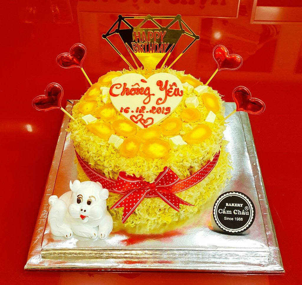 Bánh Bông Lan Trứng Muối