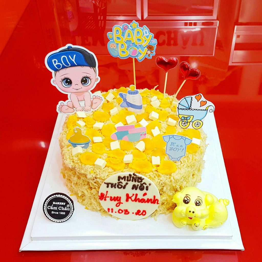 Bánh Bông Lan Trứng Muối