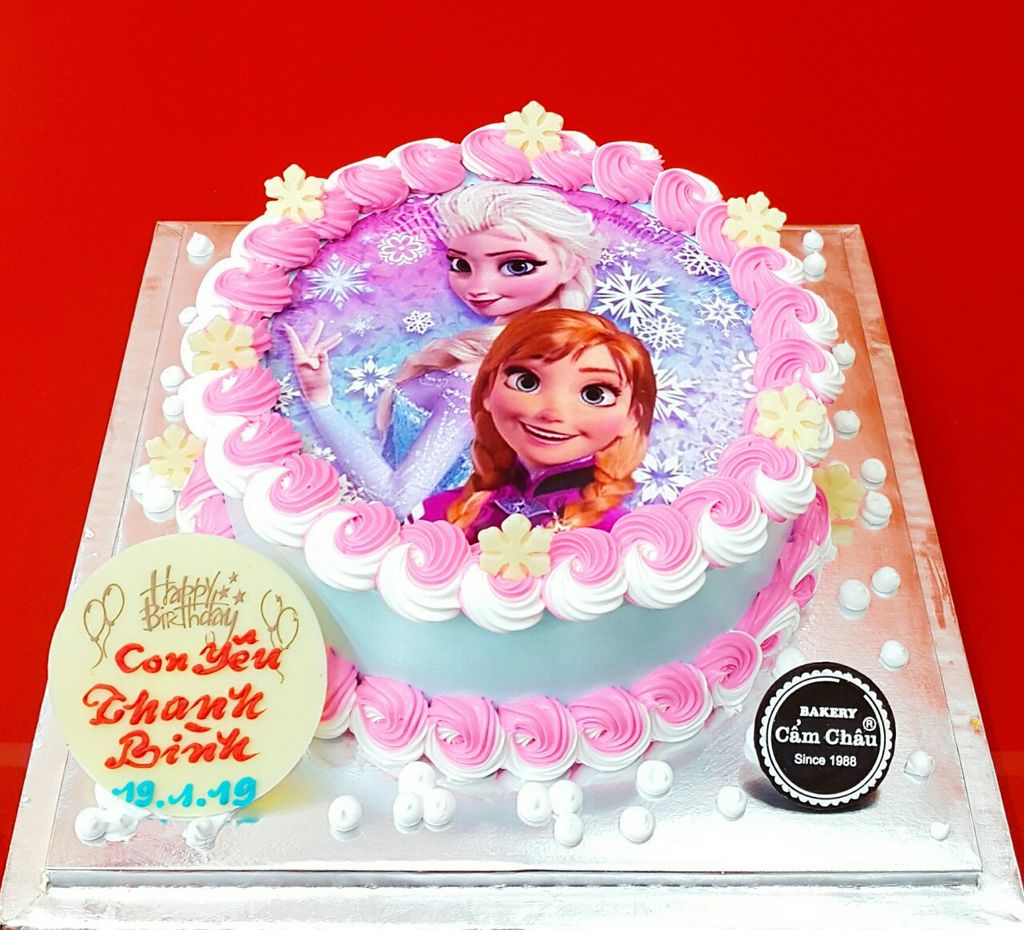 Bánh Elsa - Anna