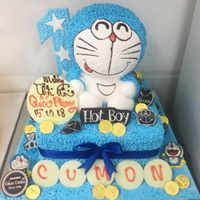 Bánh Doremon - Oggy - Minnion