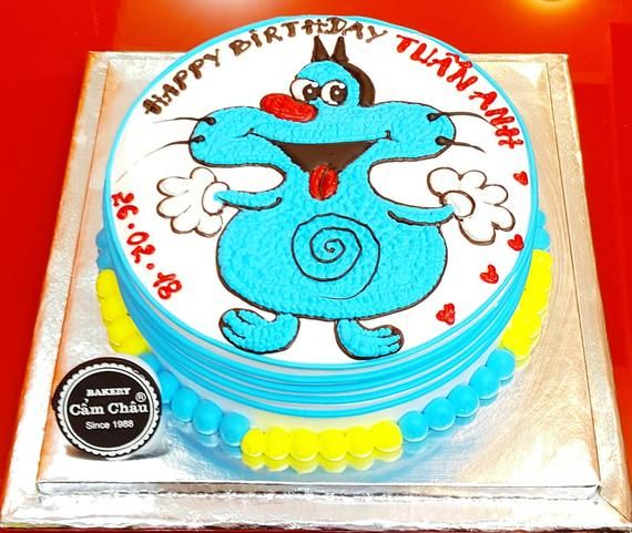 Bánh Doremon - Oggy - Minnion