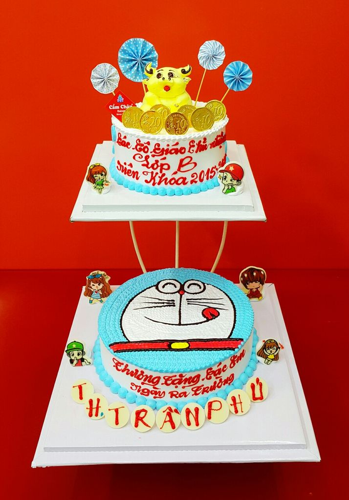 Bánh Doremon - Oggy - Minnion