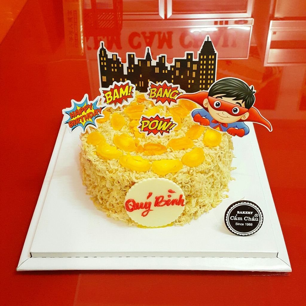 Bánh Bông Lan Trứng Muối