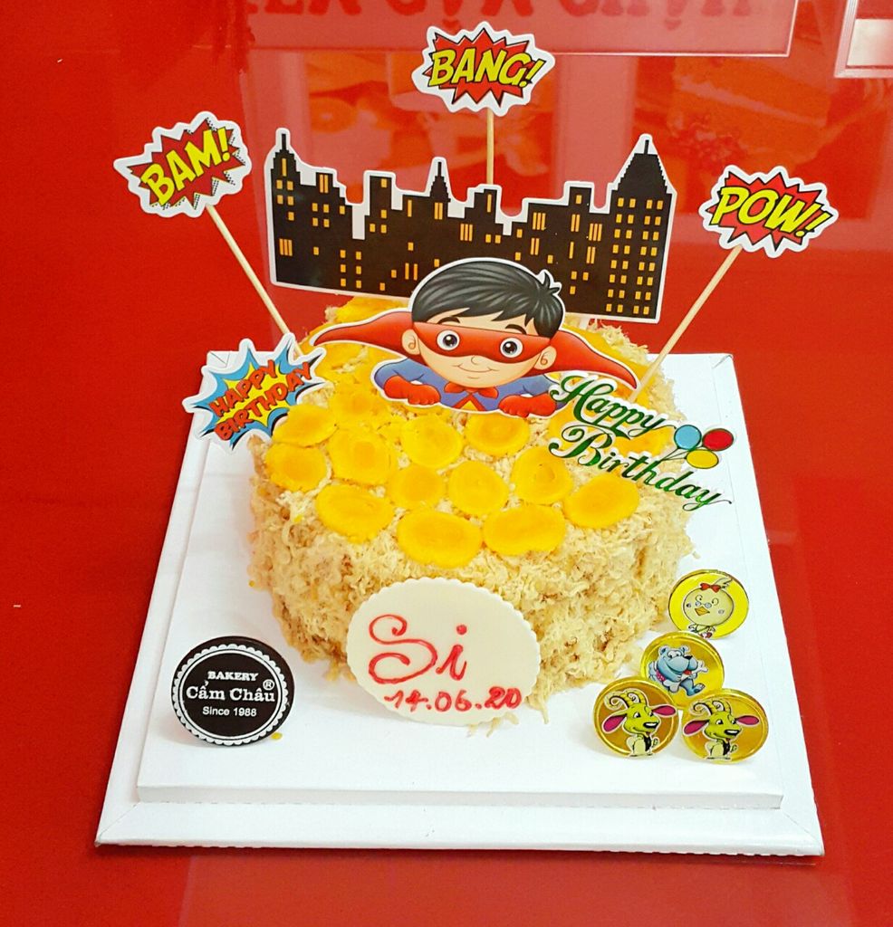 Bánh Bông Lan Trứng Muối