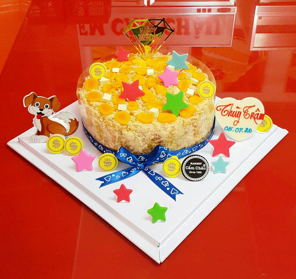 Bánh Bông Lan Trứng Muối