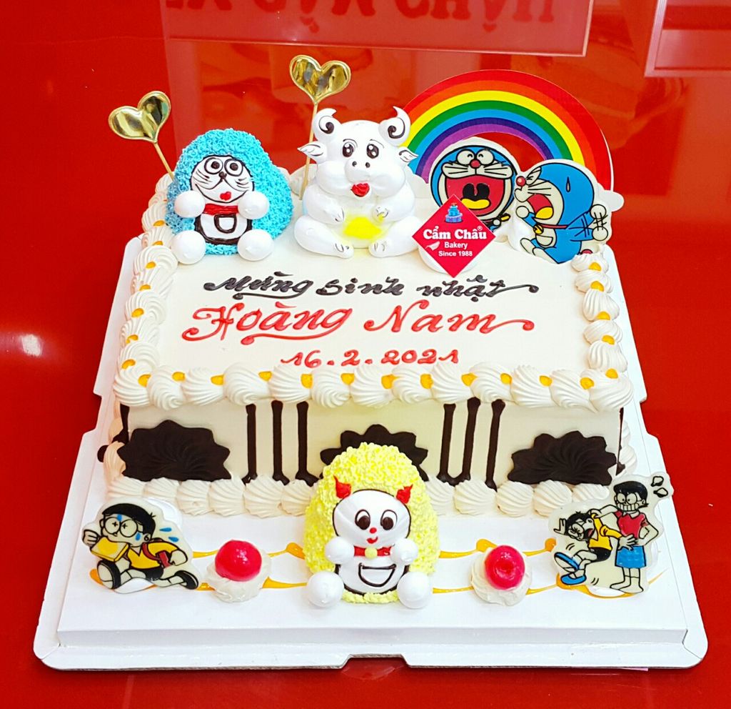 Bánh Doremon - Oggy - Minnion