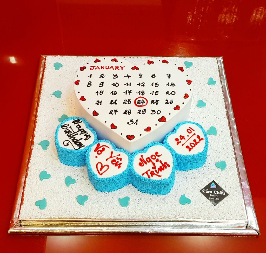 Bánh Hình Trái Tim