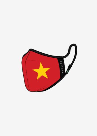  Soteria Vietnam’s Flag ST232 - Khẩu trang  cờ Việt Nam 
