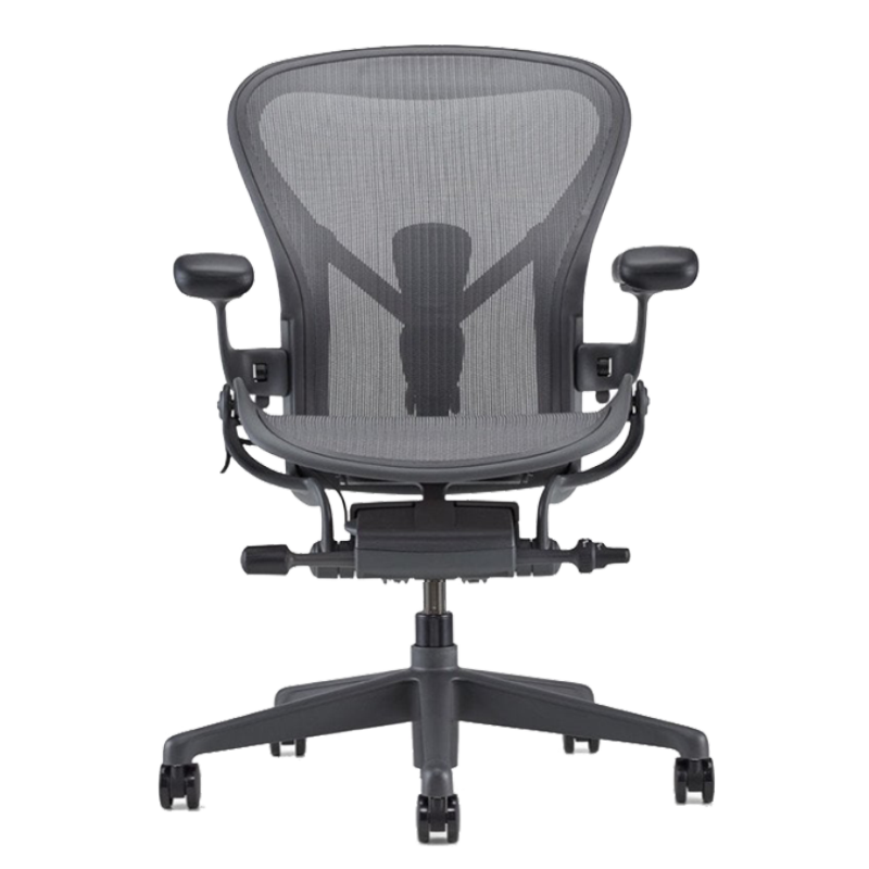  Ghế công thái học Ergonomic Herman Miller Aeron - Khung hợp kim / Chân hợp kim 