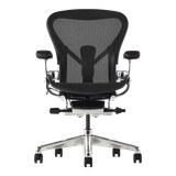  Ghế công thái học Ergonomic Herman Miller Aeron - Khung nhôm / Chân nhôm 