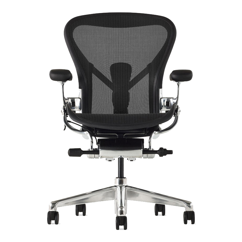  Ghế công thái học Ergonomic Herman Miller Aeron - Khung nhôm / Chân nhôm 