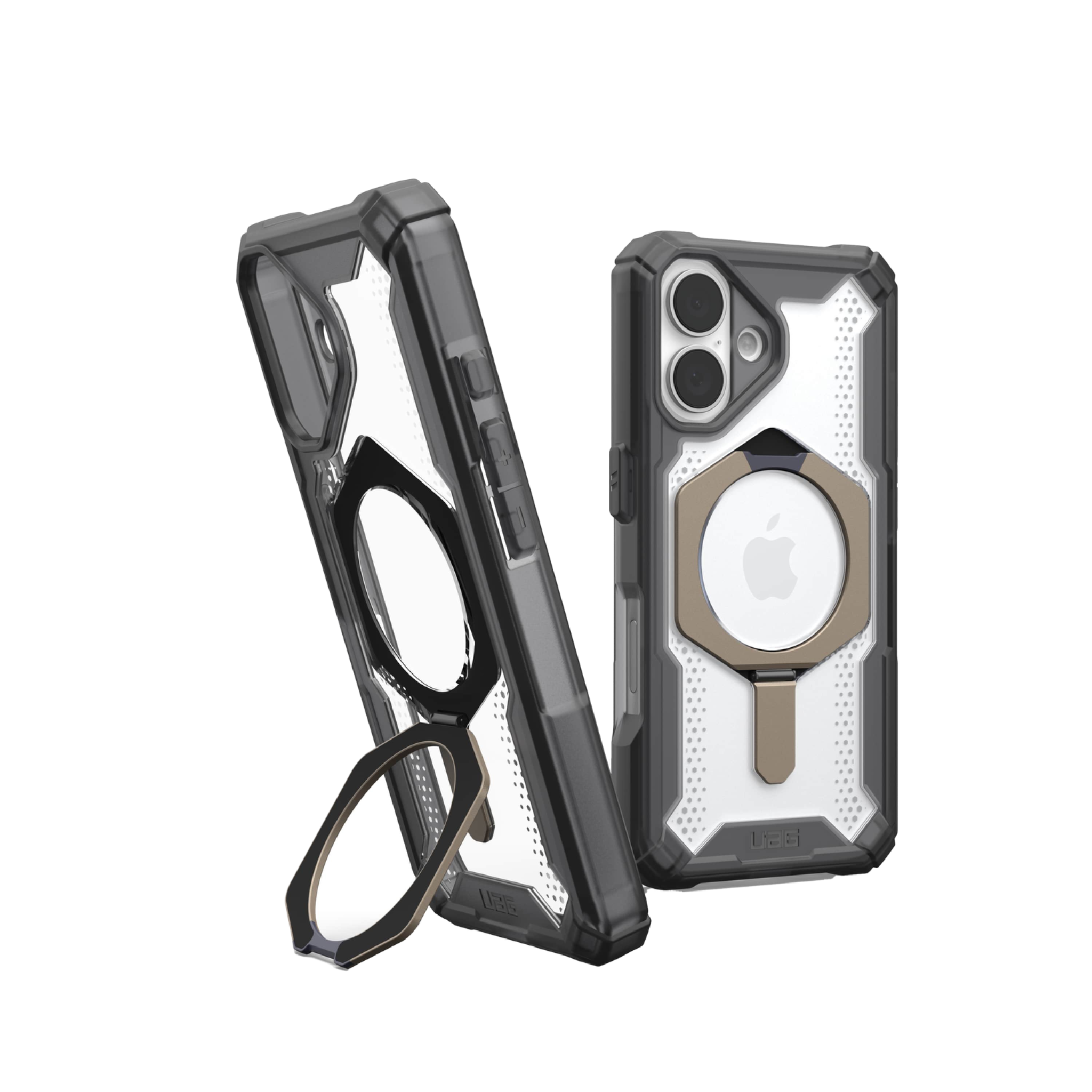 Ốp lưng iPhone 16 plus uag plasma xte magsafe - ash/titanium