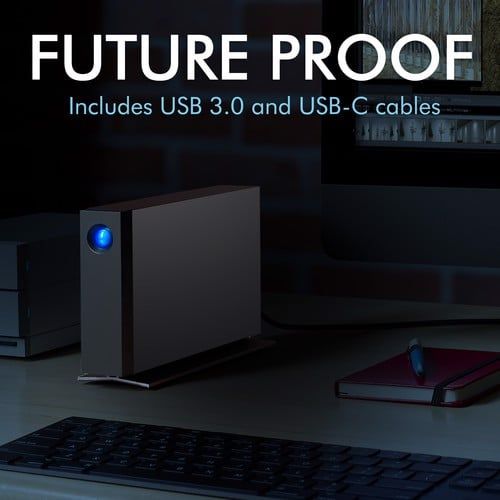  Ổ Cứng Để Bàn LaCie D2 Pro 4TB USB-C + SRS - STHA4000800 