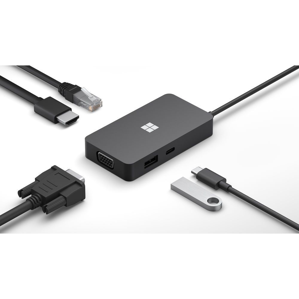  Microsoft Travel USB-C Hub SWV-00005 - Hàng chính hãng 