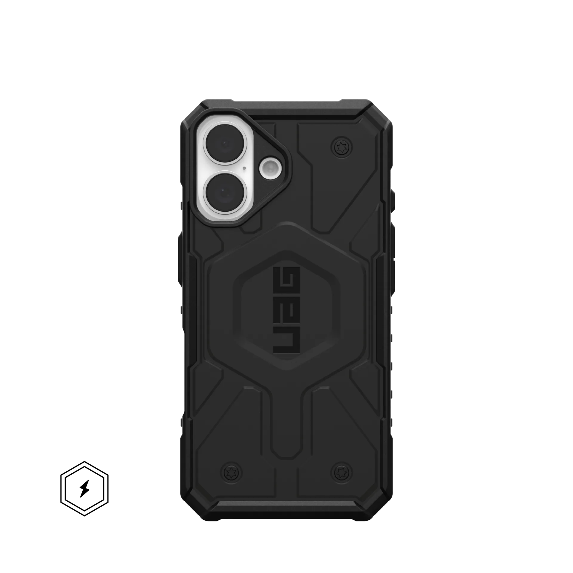 Ốp lưng iPhone 16 plus uag pathfinder clear magsafe - ash