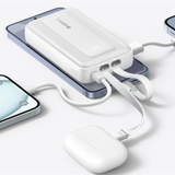  Pin Sạc Dự Phòng Anker Zolo 1 USB-C + 1 USB-A 30W 20000mAh Tích Hợp Cáp USB-C + Lightning A1681 Chính Hãng 