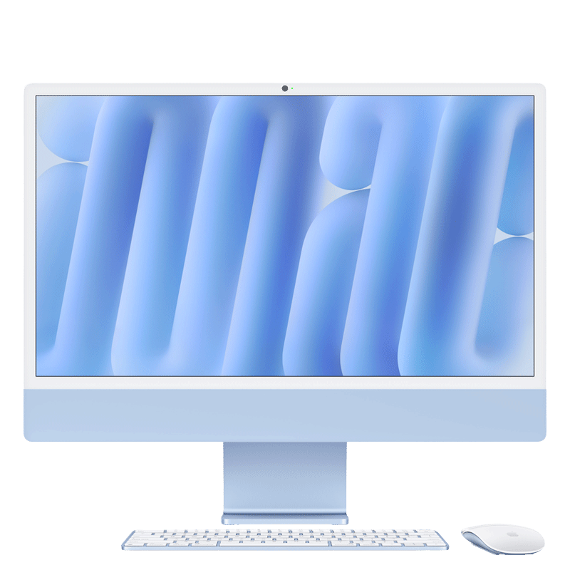 Máy Tính Để Bàn Apple iMac M4 24 inch 4.5K 10 CPU 10 GPU 24GB RAM 1TB