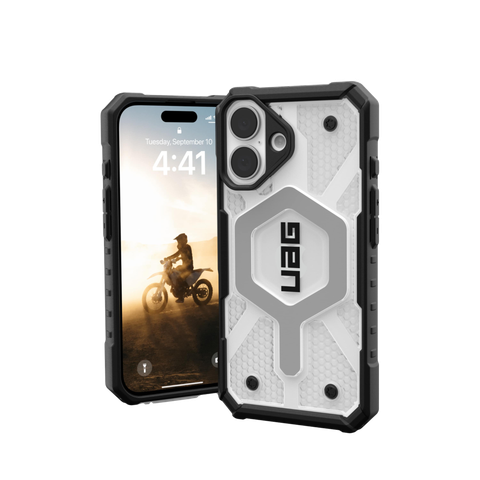 Ốp lưng iPhone 16 UAG Pathfinder Clear Magsafe - Ice