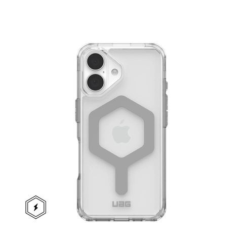 Ốp lưng iPhone 16 UAG Ringgo Plyo Magsafe - Ice/Silver