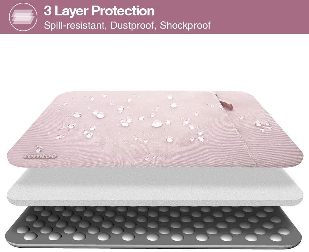  Túi Chống Sốc Tomtoc 360* Protective MacBook/Laptop 14” - Pink 