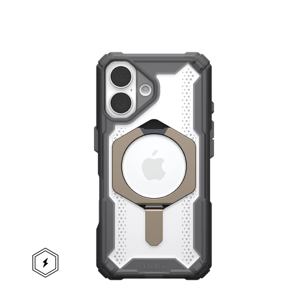 Ốp lưng iPhone 16 UAG Plasma XTE Magsafe - Ash/Titanium