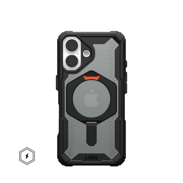 Ốp lưng iPhone 16 UAG Plasma XTE Magsafe - Black/Orange