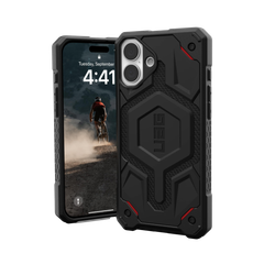 Ốp lưng iPhone 16 Plus UAG Monarch Pro - Kevlar Black
