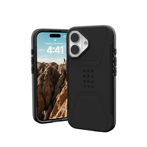 Ốp lưng iPhone 16 Plus UAG Civilian Magsafe - Black