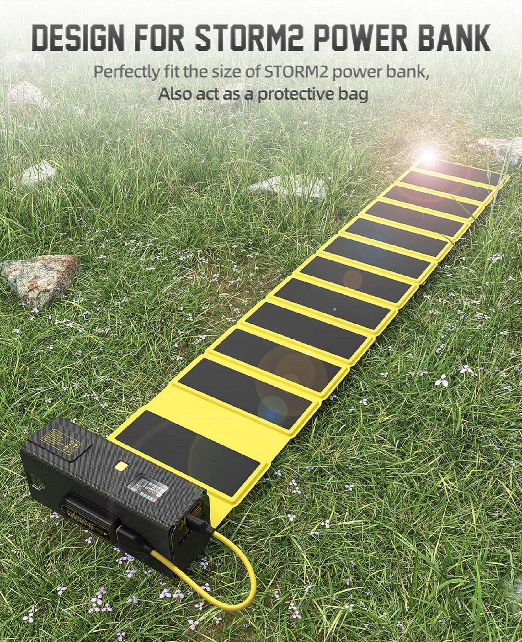  Pin sạc dự phòng năng lượng mặt trời Sharge Storm 2 Solar Panel 