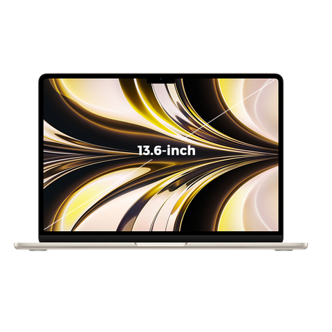 MacBook Air M2 13.6-inch 2022 màu Starlight 8-Core CPU / 10-Core GPU / 24GB RAM / 256GB - Hàng chính hãng