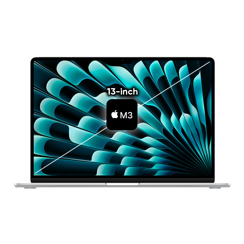 MacBook Air M3 13 inch 2024 màu Silver 8 CPU / 10 GPU / 24GB RAM / 512GB - Chính hãng VN