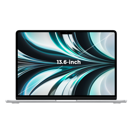 MacBook Air M2 13.6-inch 2022 màu Silver 8-Core CPU / 10-Core GPU / 24GB RAM / 256GB - Hàng chính hãng