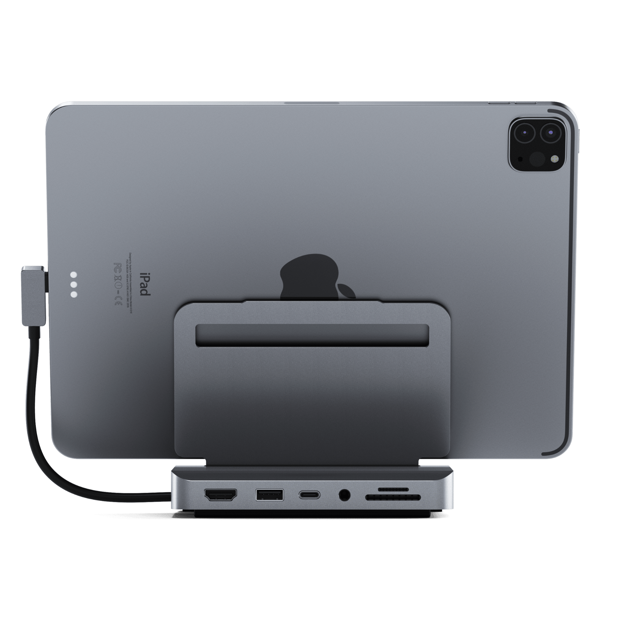  Đế nhôm kiêm Hub chuyển đổi Satechi USB-C cho iPad Pro Chính hãng 