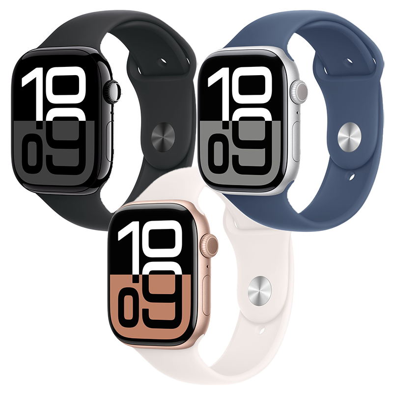 Apple Watch Series 10 GPS Cellular Mặt nhôm 42mm, dây Sport Band