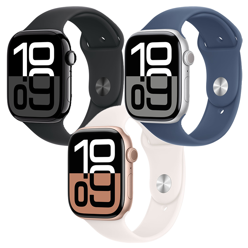 Apple Watch Series 10 GPS + Cellular - Mặt nhôm 42mm, dây Sport Band - Chính hãng